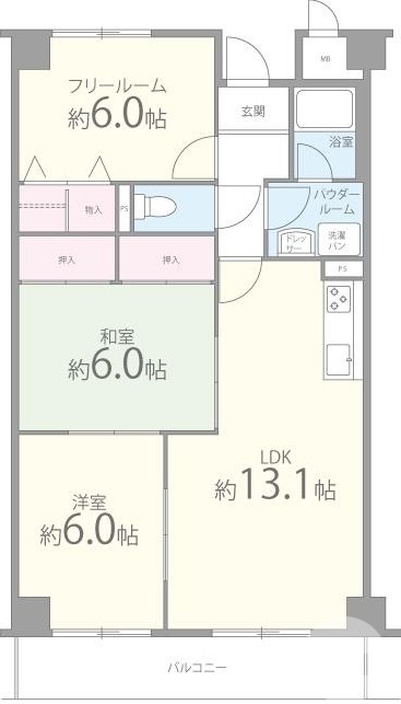 使いやすい間取りです♪
