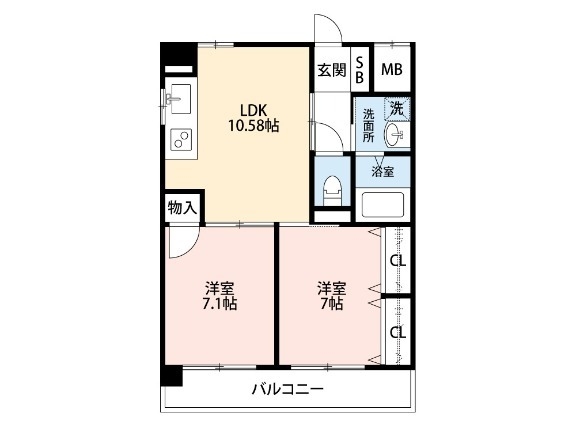 使いやすい間取り♪