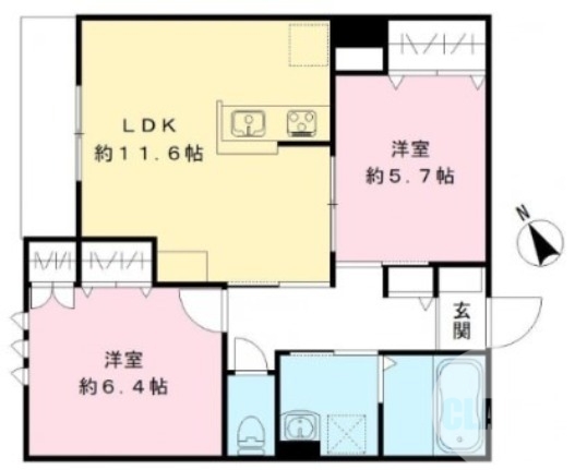 全室角部屋設計♪