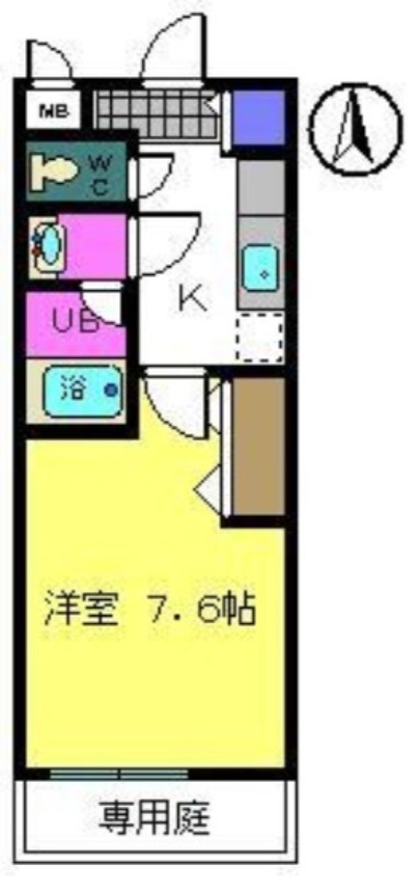 セパレートタイプのお部屋です♪