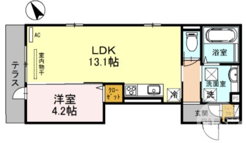 全室角部屋です♪