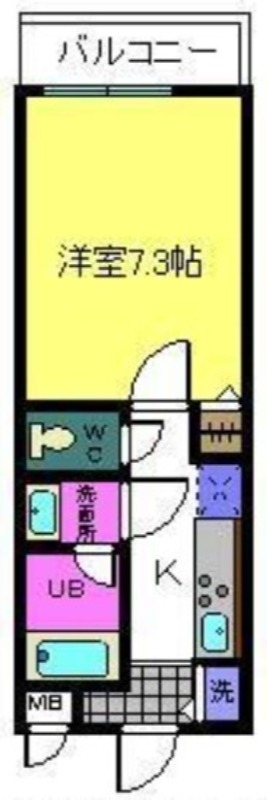 セパレートタイプのお部屋です♪