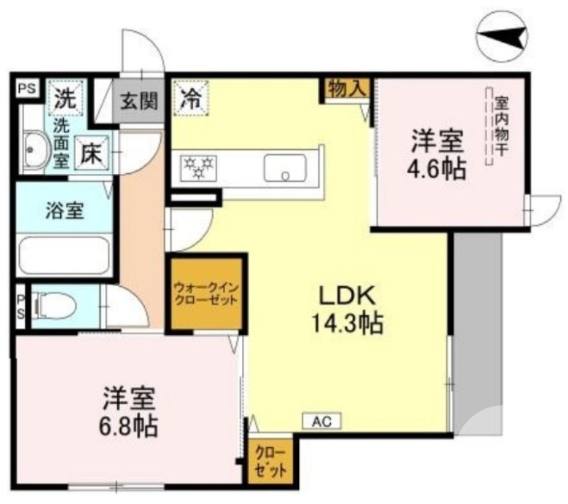 全室角部屋♪