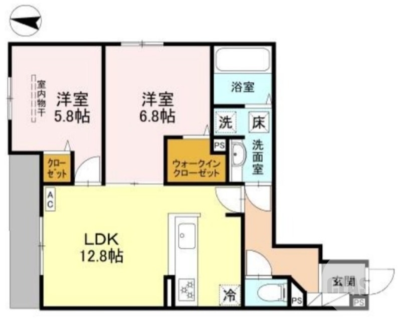 全室角部屋♪