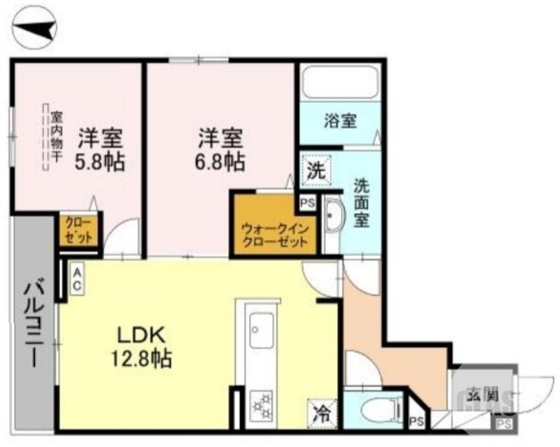 全室角部屋♪