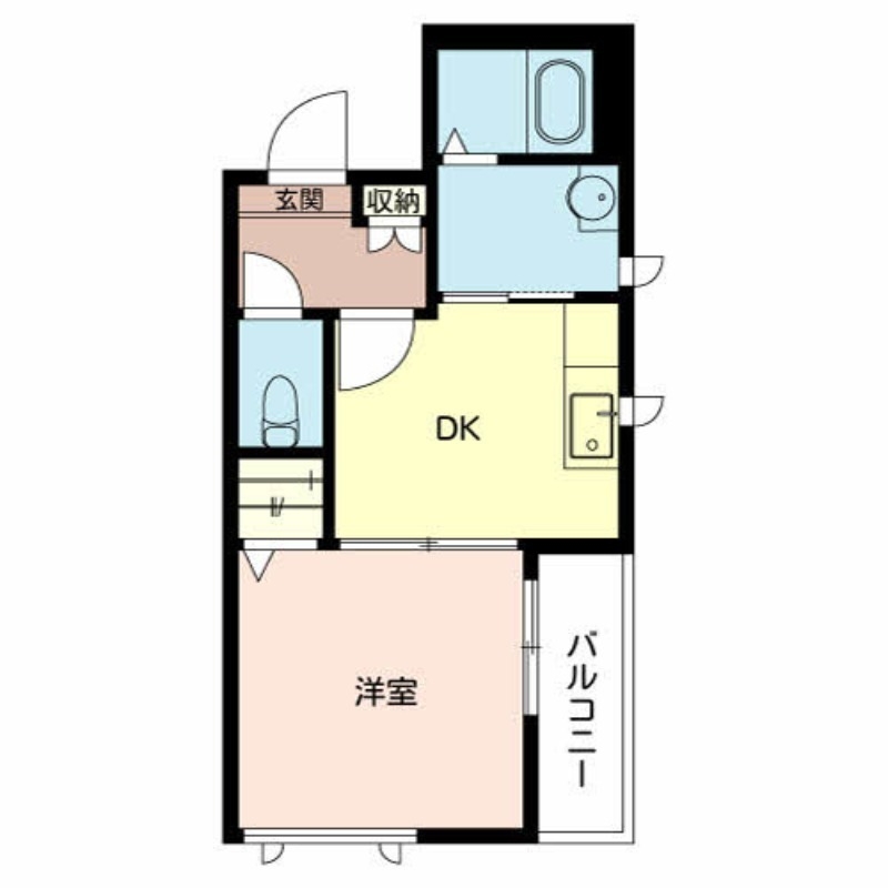 ３階の角部屋です♪