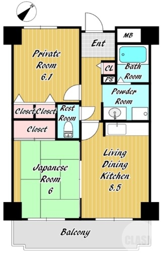 使いやすい間取り♪