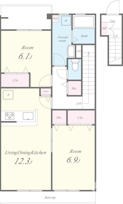 使いやすい間取り♪