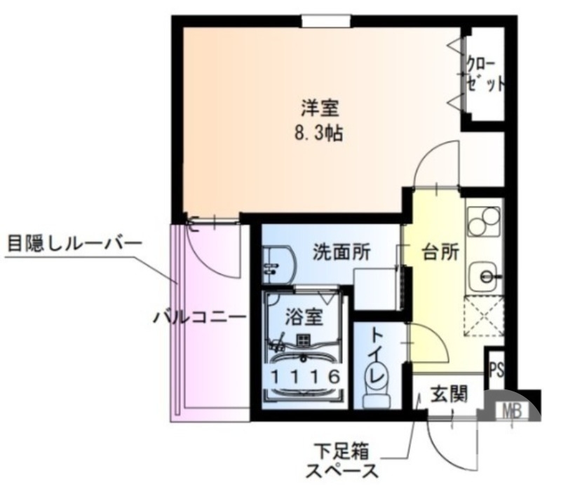 全室角部屋です♪