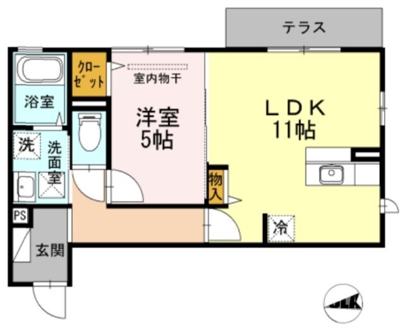 全室角部屋です♪