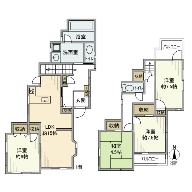 室内小型犬1匹ペット飼育OK♪