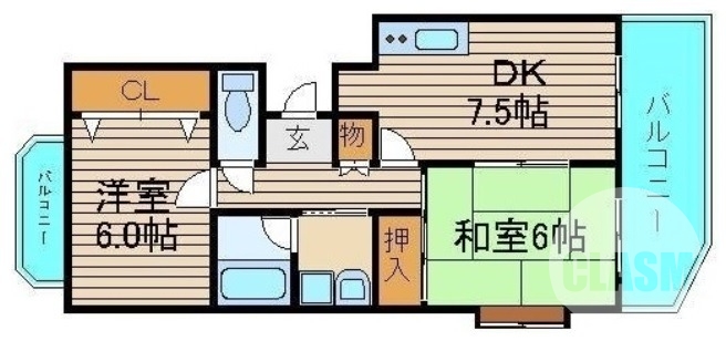 使いやすい間取りです♪