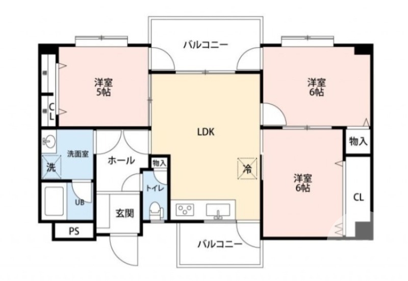 オール洋室です♪