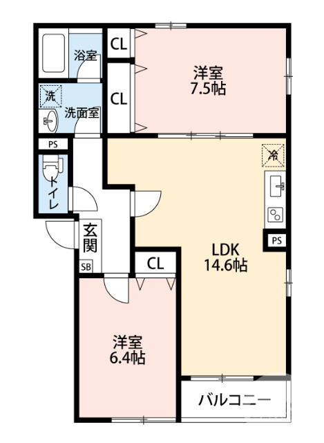 全室角部屋です♪