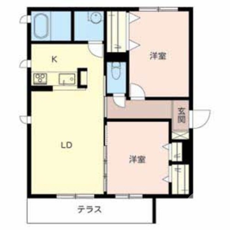 角部屋です♪