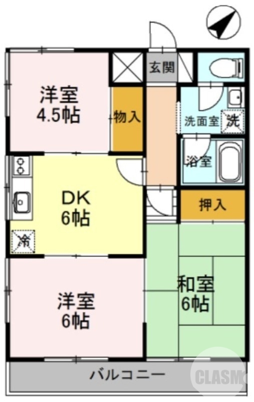 使いやすい間取りです♪