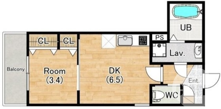 全部屋角部屋設計♪