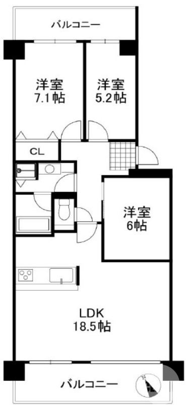 全居室フローリング♪