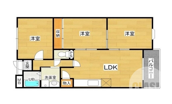 使いやすい間取り♪