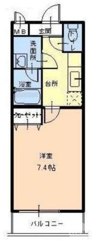 セパレートタイプのお部屋です♪