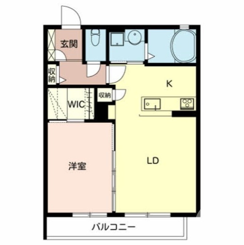 バルコニー南西向き♪