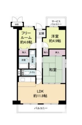 広々３LDKです♪