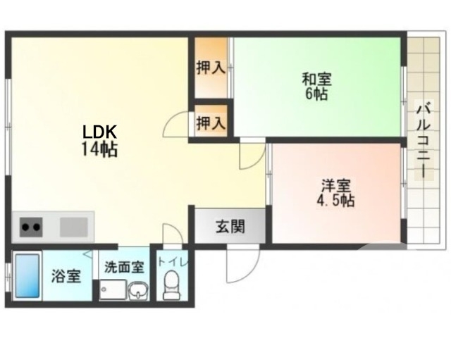 使いやすい間取り♪