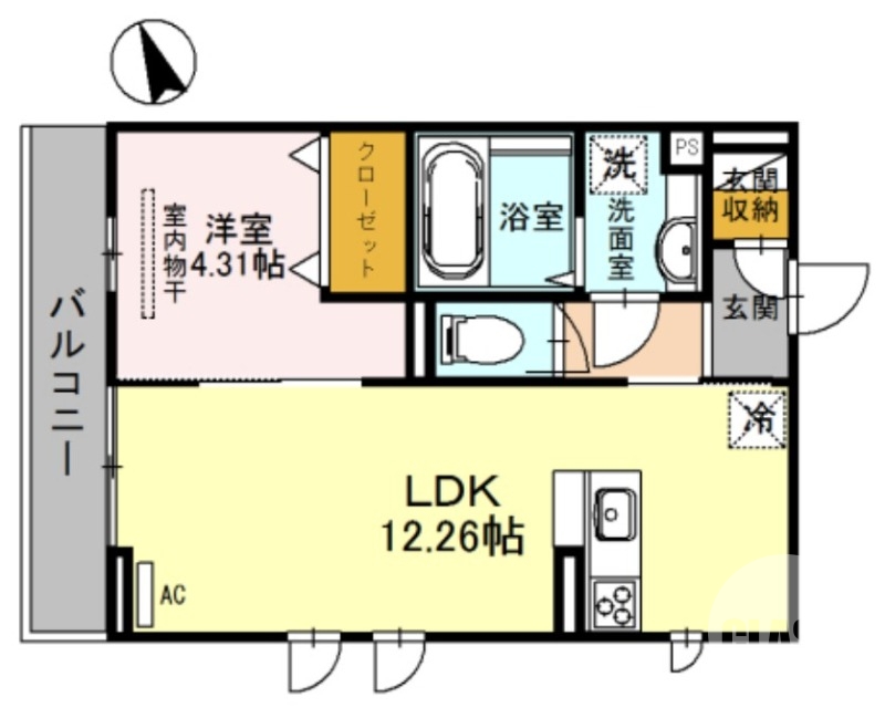 全室角部屋です♪