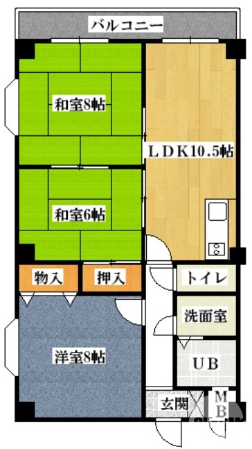 使いやすい間取り♪