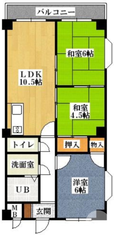 使いやすい間取り♪