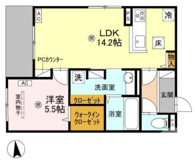 室内小型犬ｏｒネコ合計２匹ペット飼育可♪