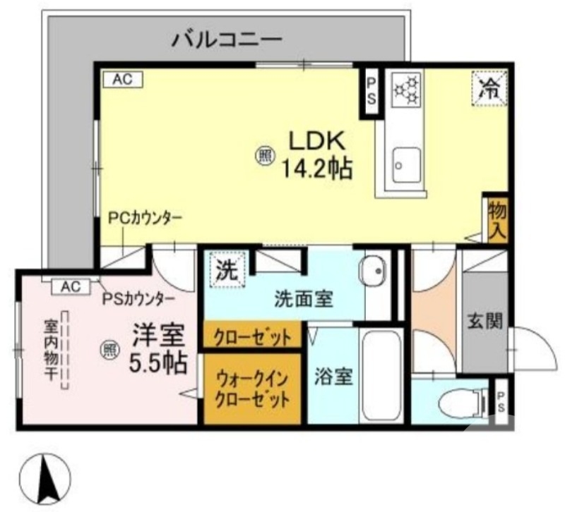 室内小型犬ｏｒネコ合計２匹ペット飼育可♪