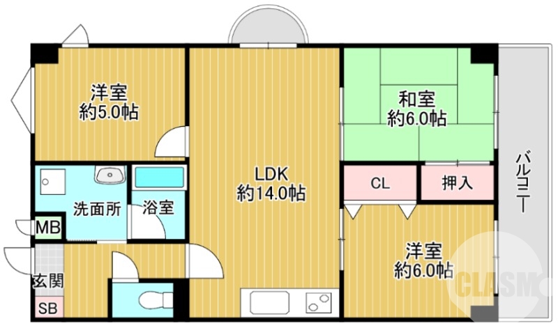使いやすい間取り♪