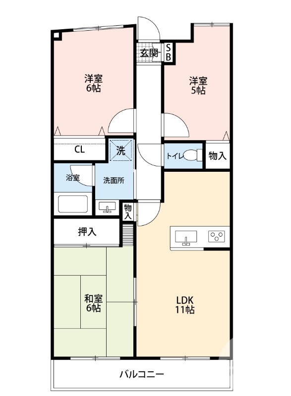 分譲賃貸です♪