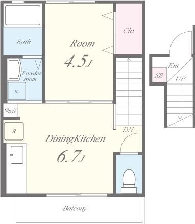 使いやすい間取りです！