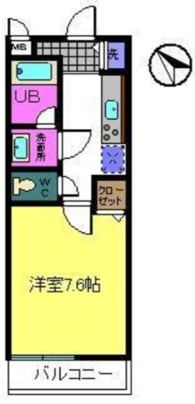 セパレートタイプのお部屋です♪