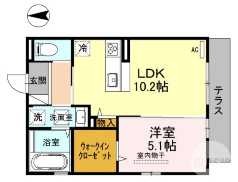 全室角部屋です♪