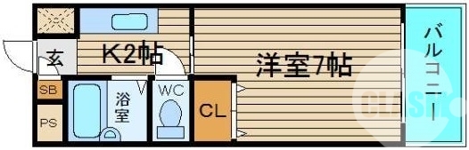 セパレートタイプのお部屋です♪