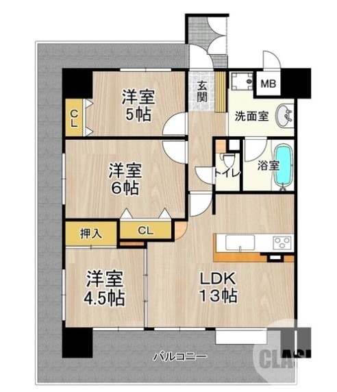 オール洋室♪分譲仕様です♪