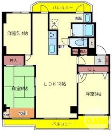 使いやすい間取り♪