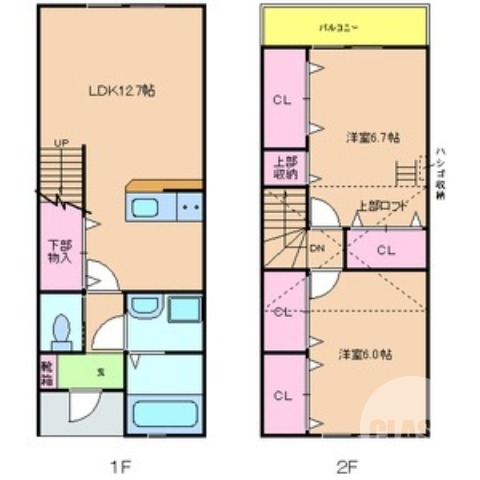 人気のメゾネットタイプです！