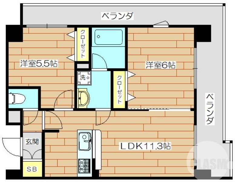 全室角部屋♪ペット飼育可！