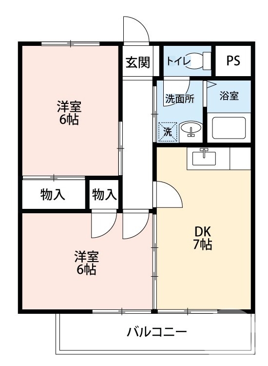 全室角部屋！オール洋室です！