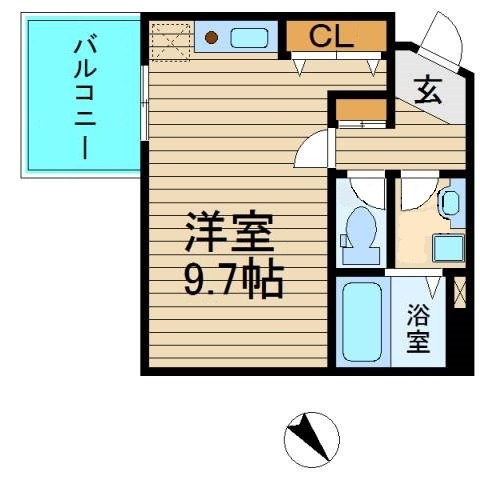 広いお部屋です♪