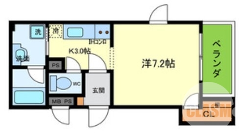 広いお部屋が魅力です♪