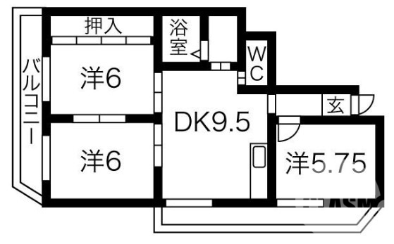 角部屋です♪