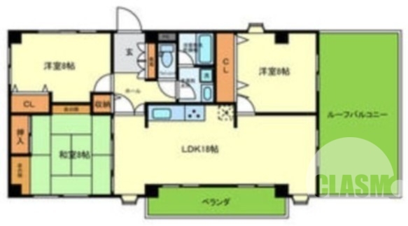 全室広々としたお部屋です♪