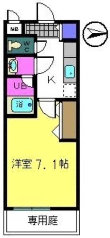 バストイレセパレートタイプのお部屋です♪