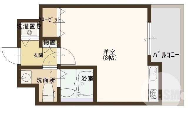 セパレート！広々洋室！