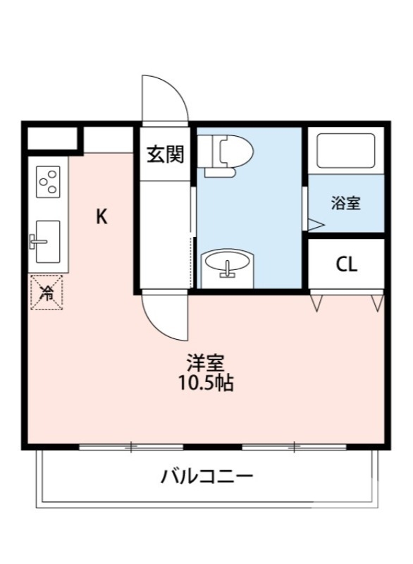 広い洋室が魅力です♪
